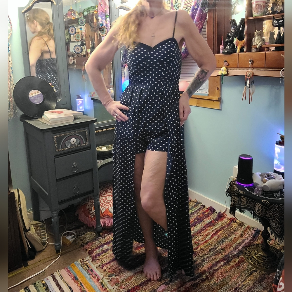 Band of Gypsies Sweetheart Neckline Romper Dress